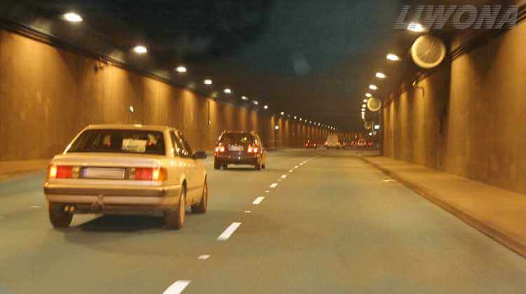 pytanie egzaminacyjne na prawo jazdy jazda w tunelu
