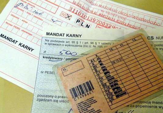 Brak możliwości redukcji punktów karnych Brak możliwości redukcji punktów karnych