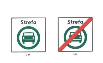 Nowe znaki drogowe na wjazdach do stref ekologicznych Nowe znaki drogowe na wjazdach do stref ekologicznych