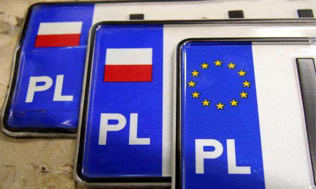 Mniejsze tablice rejestracyjne od 1 lipca 2018 roku