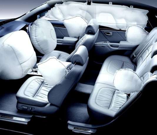 Poduszki powietrzne w aucie