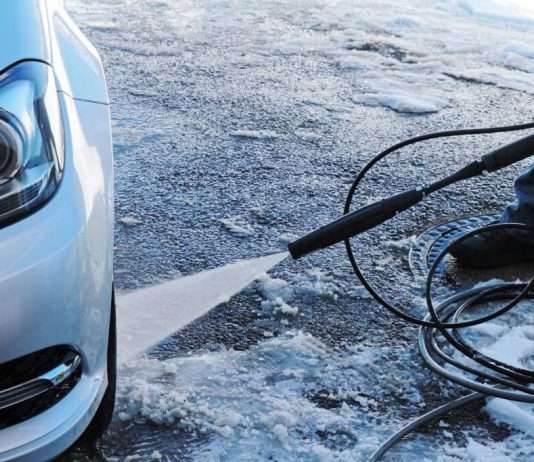 Mycie auta w zimie Mycie auta w zimie