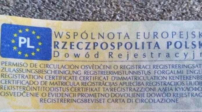 Zgubiony dowód rejestracyjny Zgubiony dowód rejestracyjny