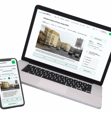 Prawo Jazdy 360 – serwis do nauki testów na prawo jazdy, który po prostu robi robotę